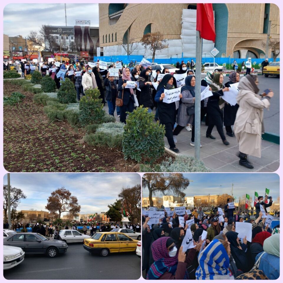 گردهمایی اعتراضی مردم اراک علیه مازوت‌سوزی نیروگاه شازند