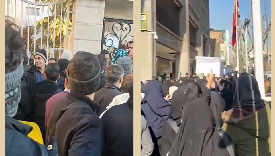 گردهمایی اعتراضی نانوایان در تهران 2