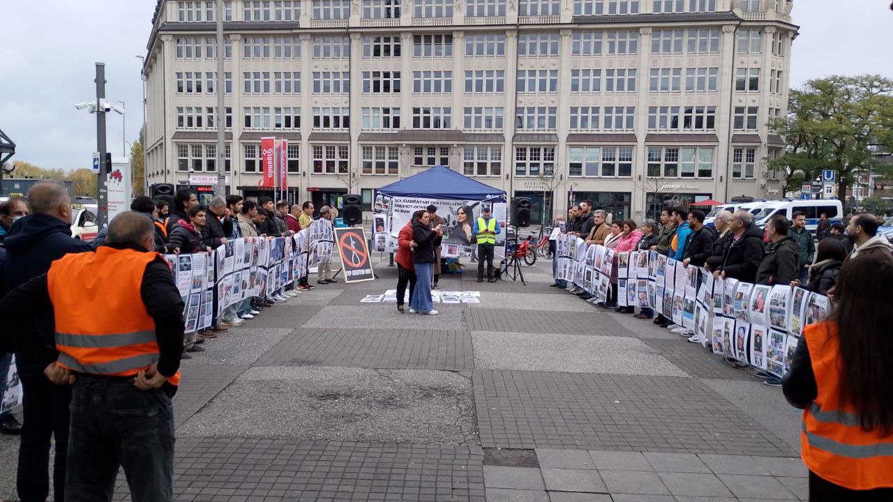 آکسیون اعتراضی در هامبورگ در حمایت از جنبش آزادیخواهی