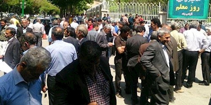 اعتراض دامداران در شرق اصفهان