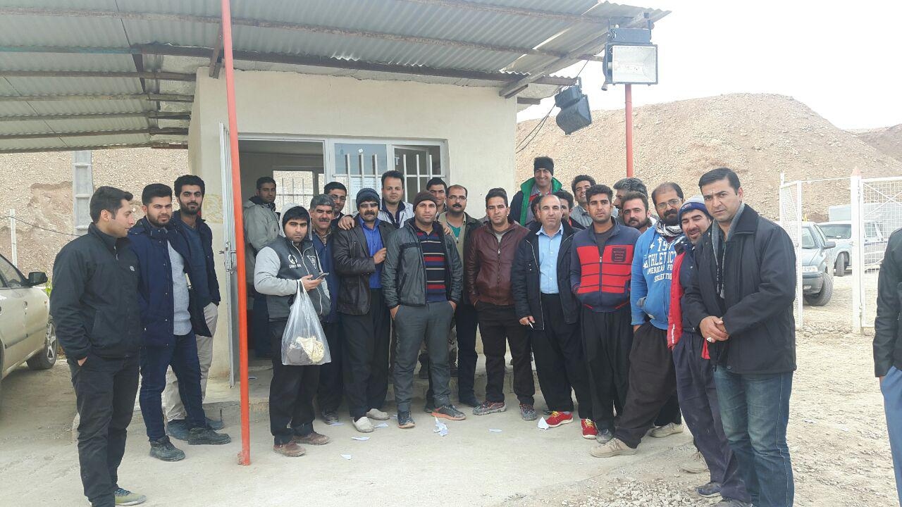 اعتراض کارگران شرکت عمراب سرپل ذهاب