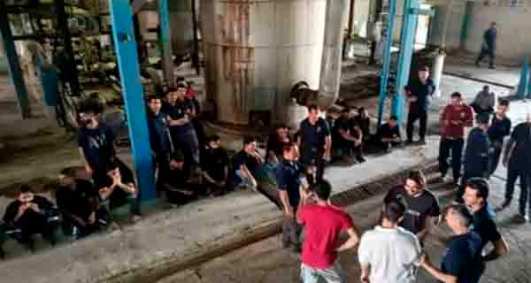 اعتصاب و تجمع کارگران شرکت قند خاورمیانه شوش