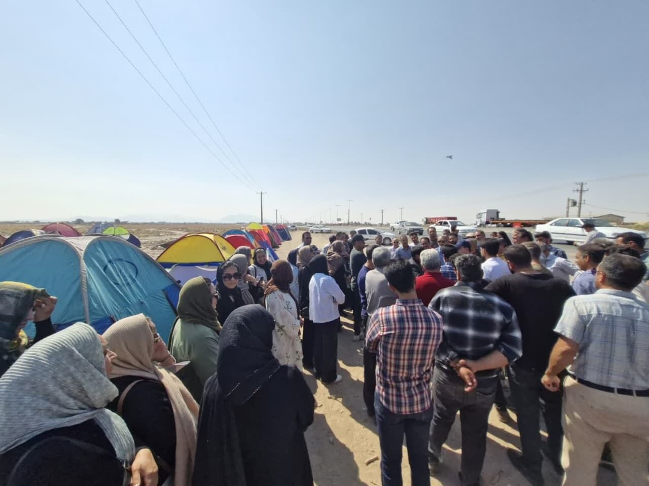 تجمع خریداران پروژه مسکونی تاقدیس در سیرجان