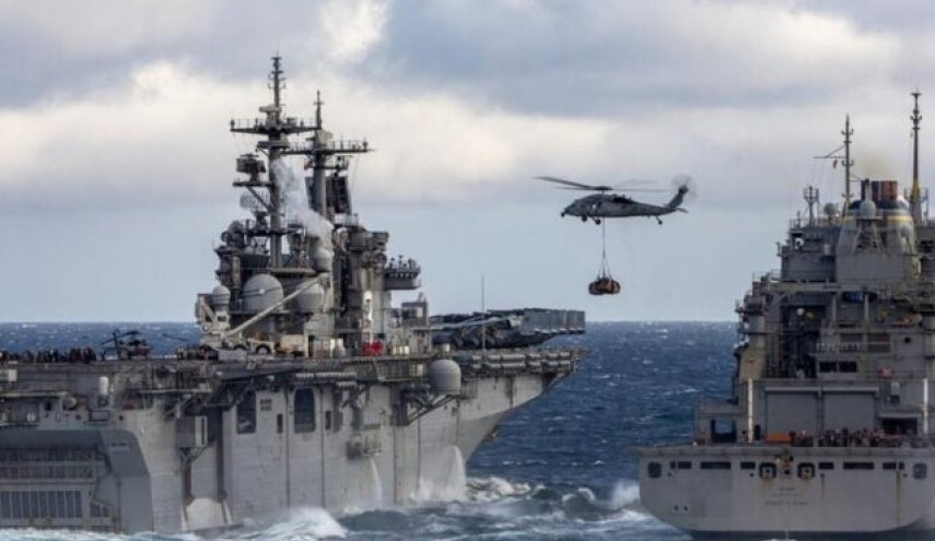 آغاز رزمایش مشترک دریایی آمریکا و رژیم اسرائیل