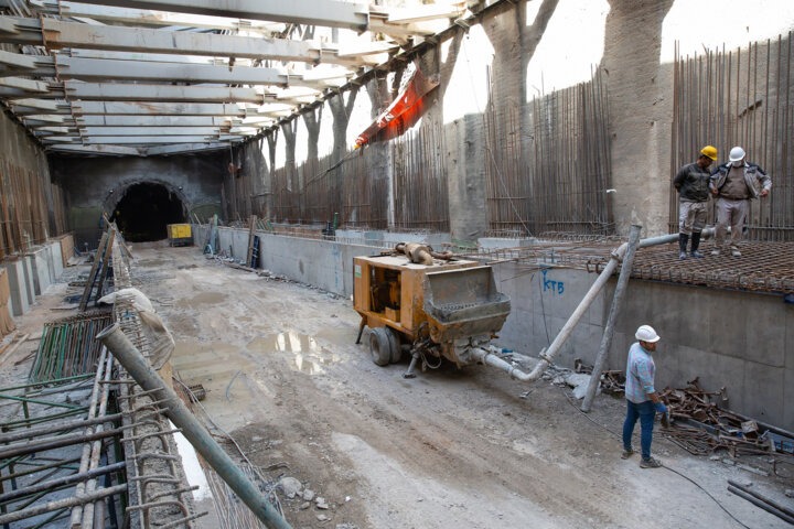 بحران مالی و اعتراض کارگران پروژه متروی کرمانشاه