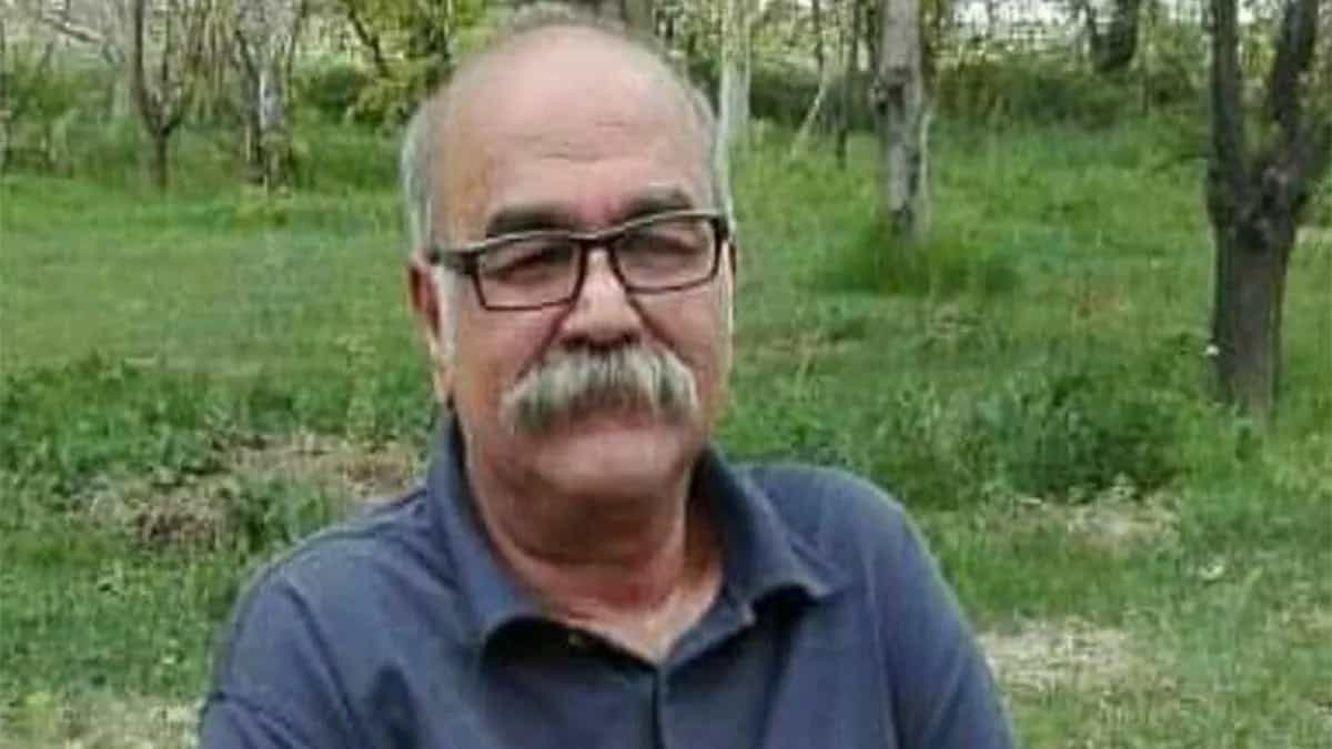 برگزاری مراسم خاکسپاری علی اسحق در کرج