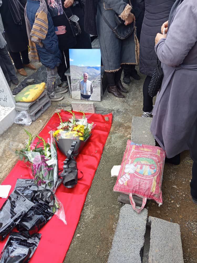 برگزاری مراسم چهلم منصور کریمی از پیشروان جنبش کارگری