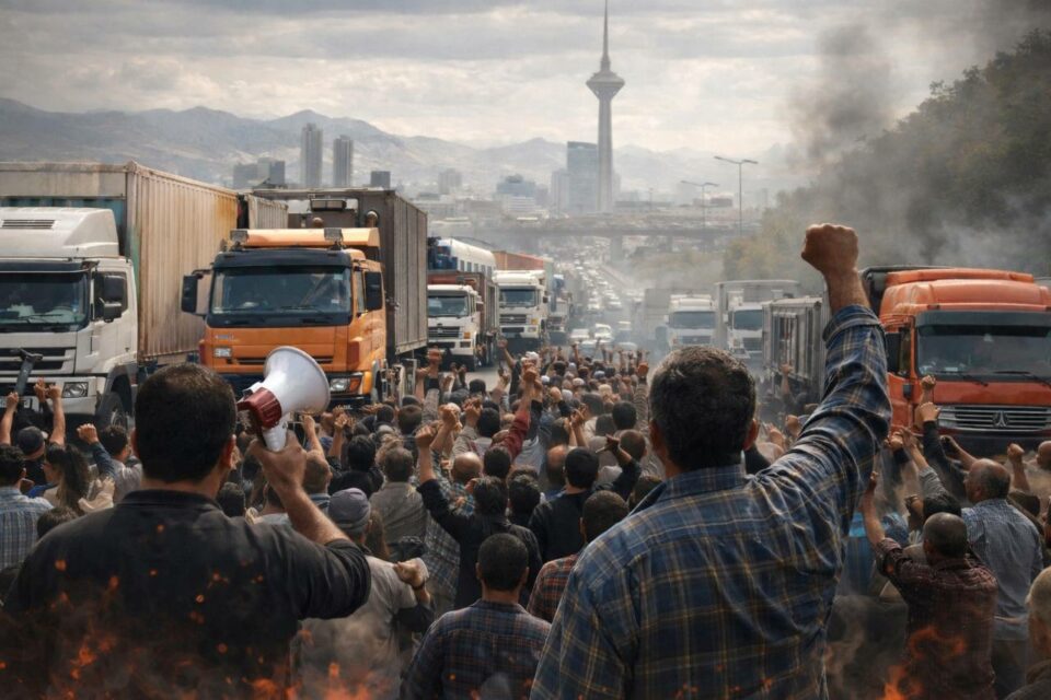 بیانیه اتحادیه کامیونداران در حمایت از اعتراضات سراسری