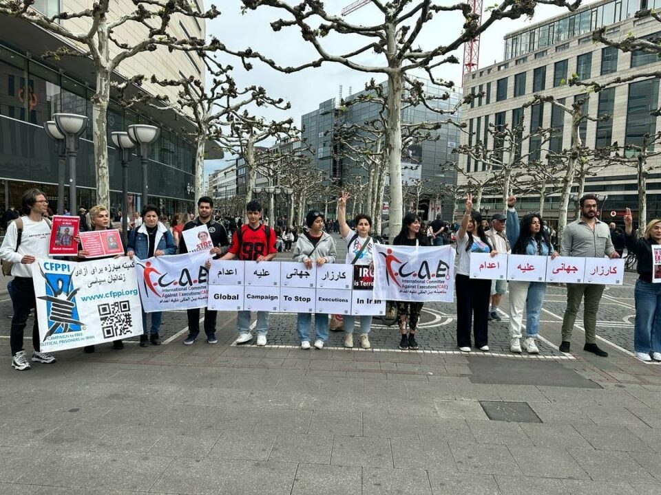 تجمع ایرانیان آزادیخواه در آلمان علیه اعدامها