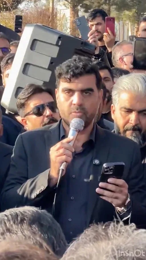 مراسم هفتم خسرو علیکردی وکیل جانباخته در سبزوار