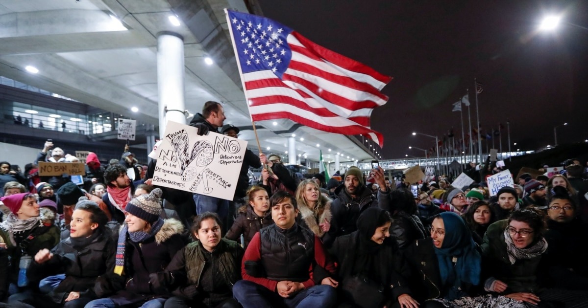 ممنوعیت ورود شهروندان ۷ کشور دیگر به آمریکا