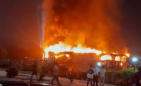 وقوع آتش‌سوزی مرگبار در یک باشگاه شبانه در ایالت گوا هند