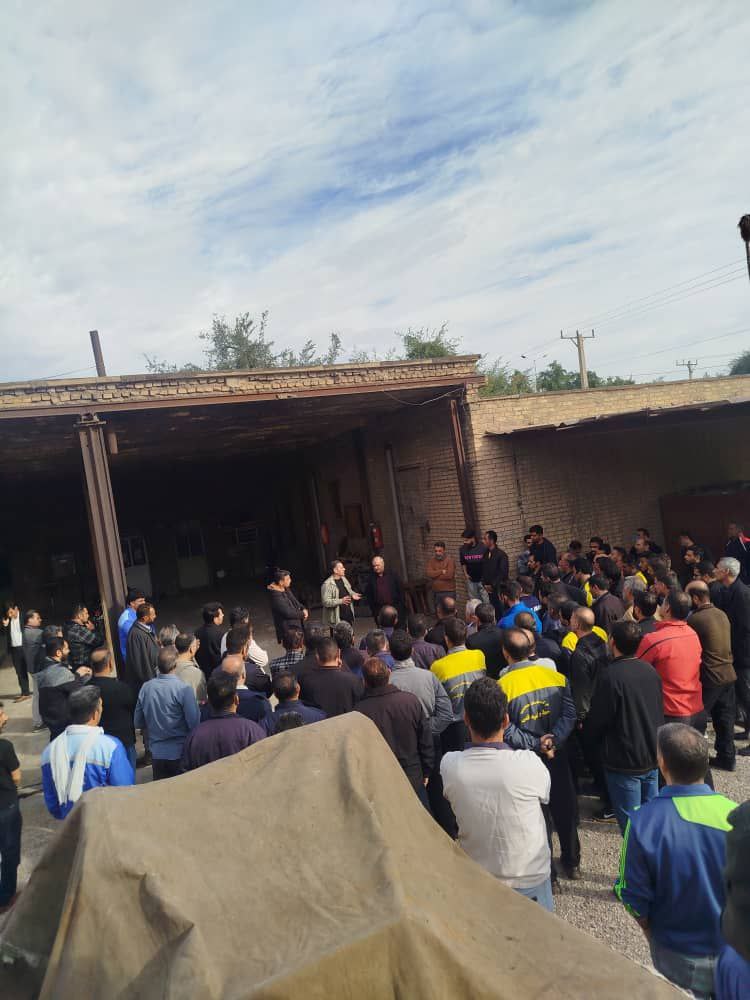 چهارمین روز اعتصاب نیروهای خط راه‌آهن ناحیه زاگرس