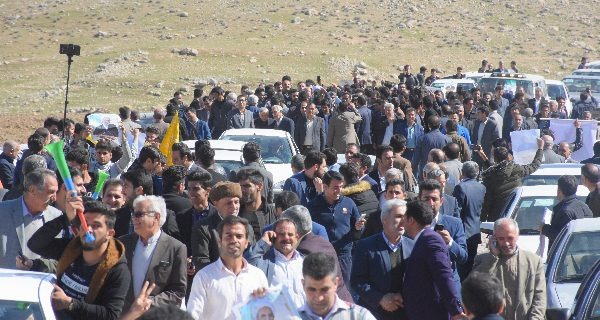 گردهمایی اعتراضی مردم کوهنانی در کوهدشت