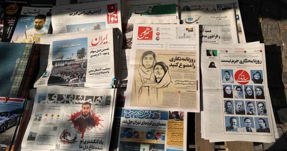 ایران هفتمین زندان بزرگ‌ جهان برای روزنامه‌نگاران