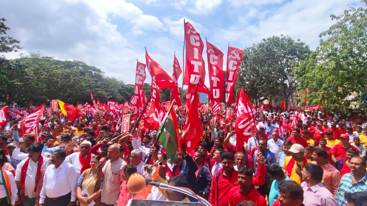 گسترش موج اعتصابات کارگری در هند