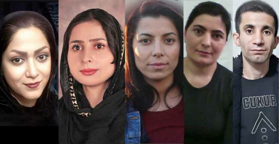 اعتصاب غذای پنج زندانی سیاسی همزمان با فراخوان اعتصاب عمومی