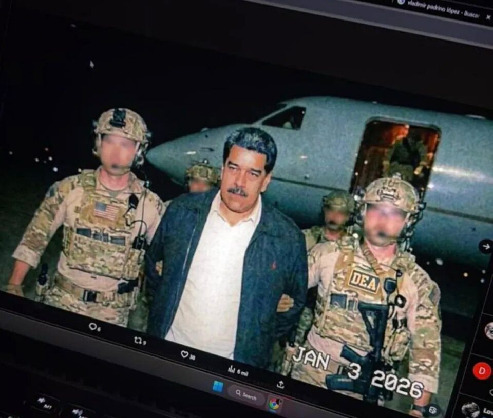 بازداشت نیکلاس مادورو و همسرش توسط ارتش آمریکا2