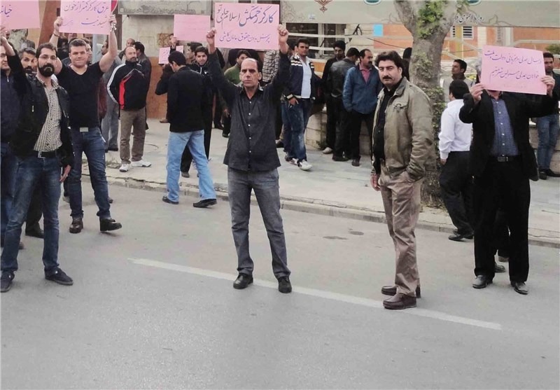 بلاتکلیفی کارگران اخراجی سامان کاشی بروجرد