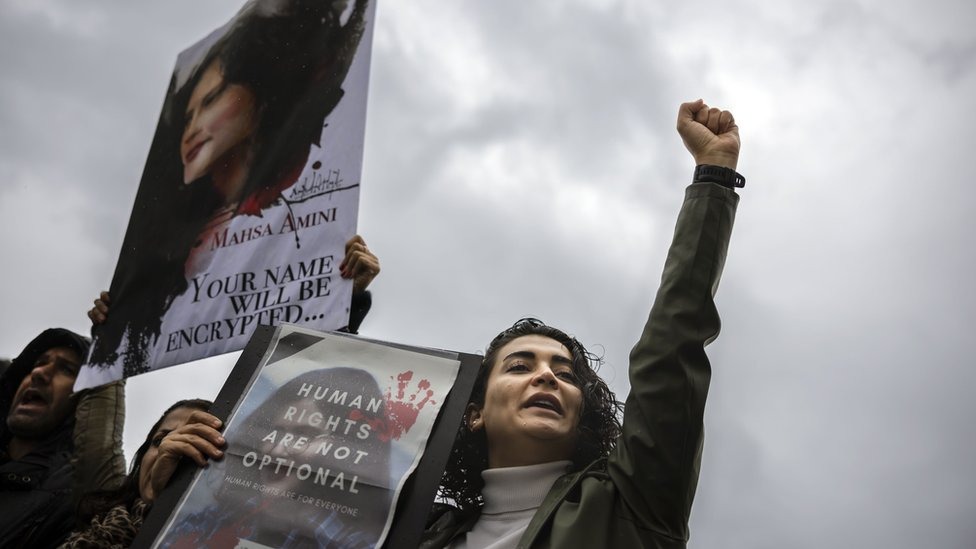 تجمع ایرانیان آزادیخواه در خارج از کشور علیه سرکوب در ایران