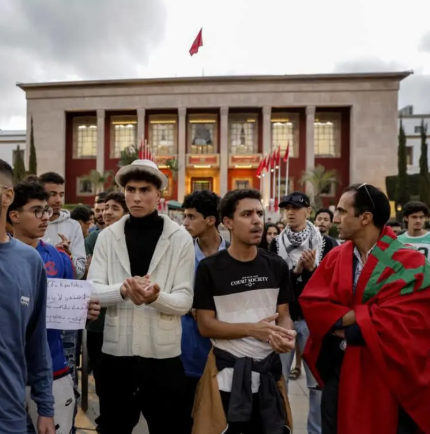 اعتصاب معلمان در مراکش