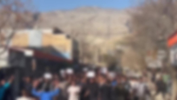 تجمع اعتراضی در آبدانان در پی بازداشت یعقوب محمدی