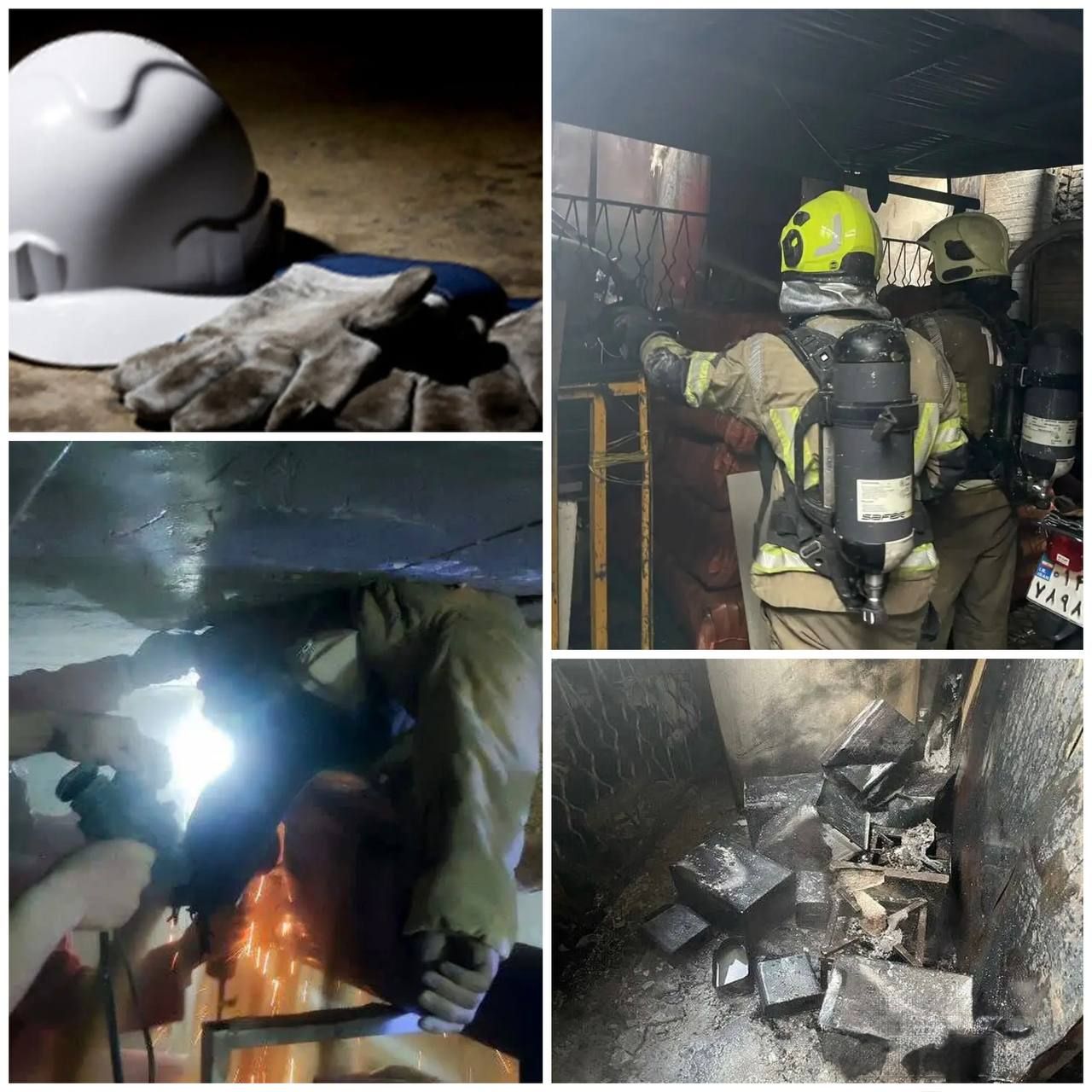 جانباختن و مصدومیت 8 کارگر در شهرهای مختلف