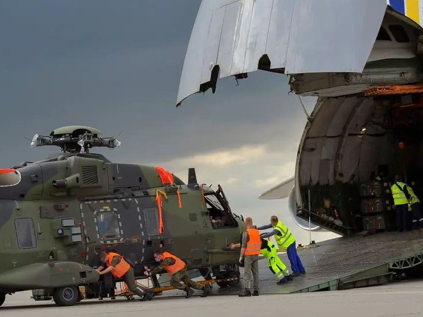 خروج موقت نیروهای آلمان از پایگاه اربیل در اقلیم کردستان