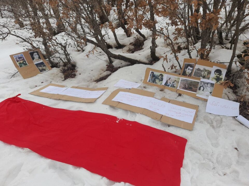 فعالیت تبلیغی هواداران کومله در سنندج و مریوان به مناسبت ۲۶ بهمن