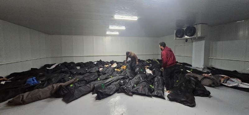 پیکر بی‌نام ۵۰ زن معترض در سردخانه کهریزک