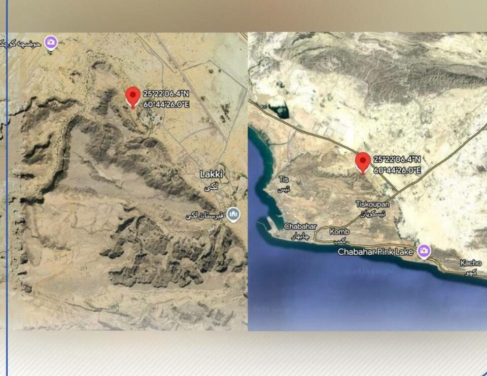 انتقال مخفیانه موشک‌های سپاه از کوه لکی به منطقه کنارک چابهار