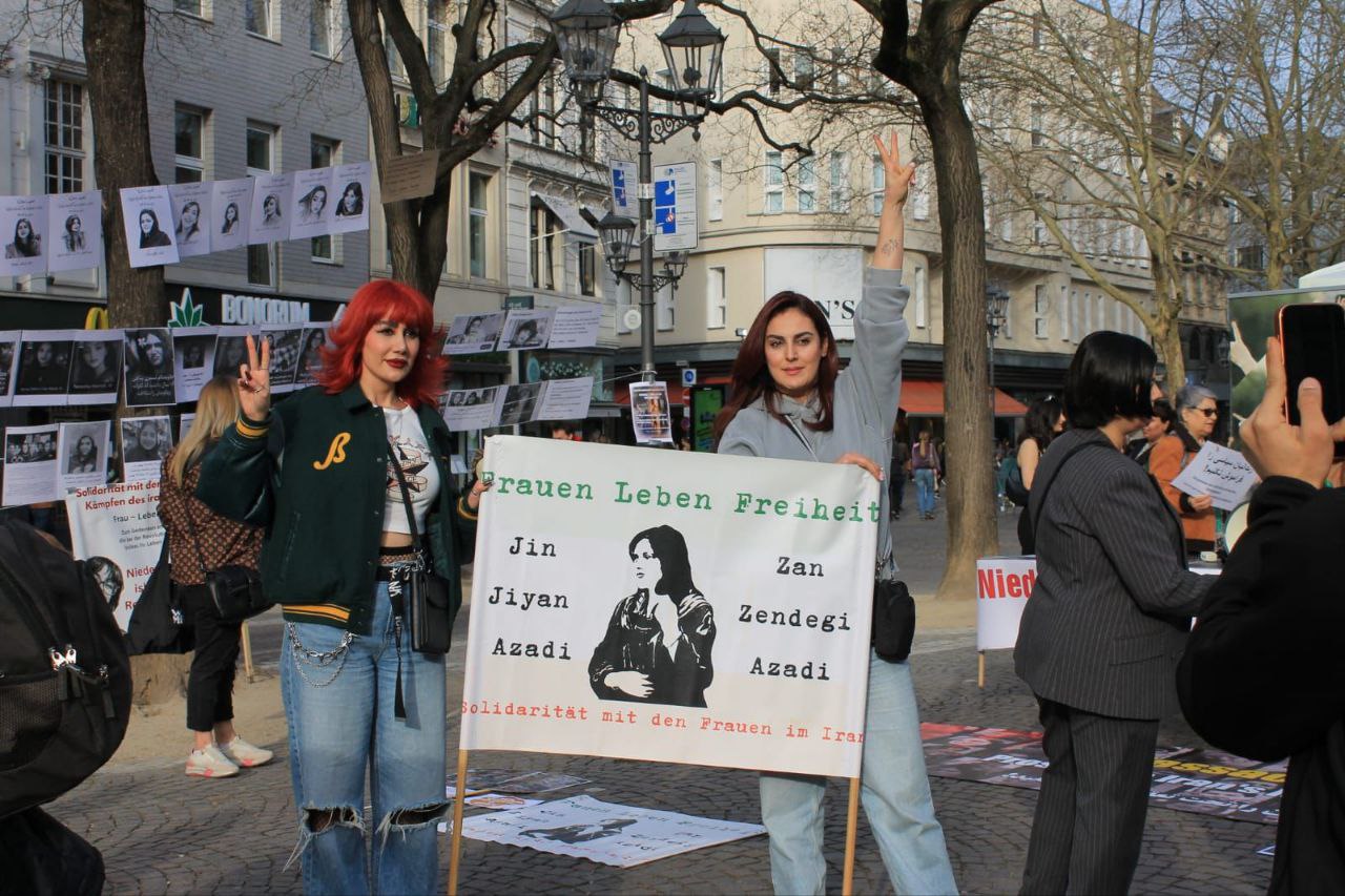 برگزاری آکسیون روز جهانی زنان در کلن