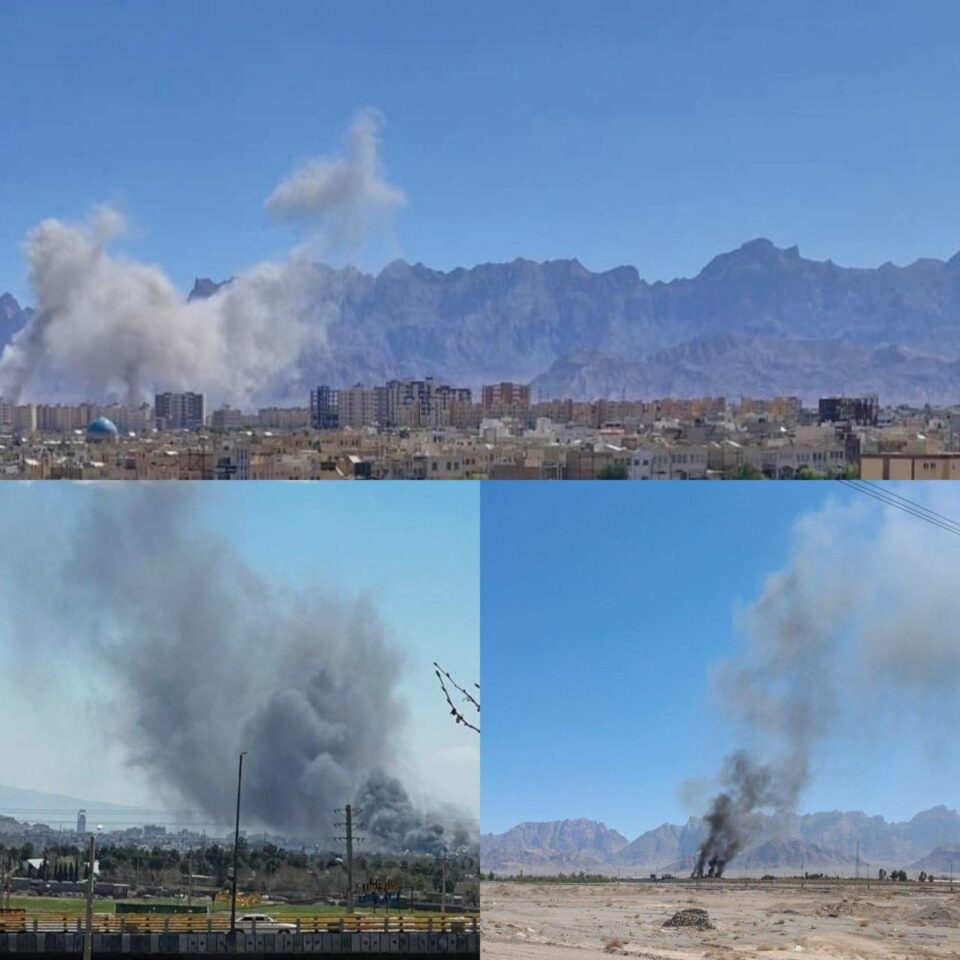 حملات هوایی به چندین مرکز نظامی و دانشگاهی ایران