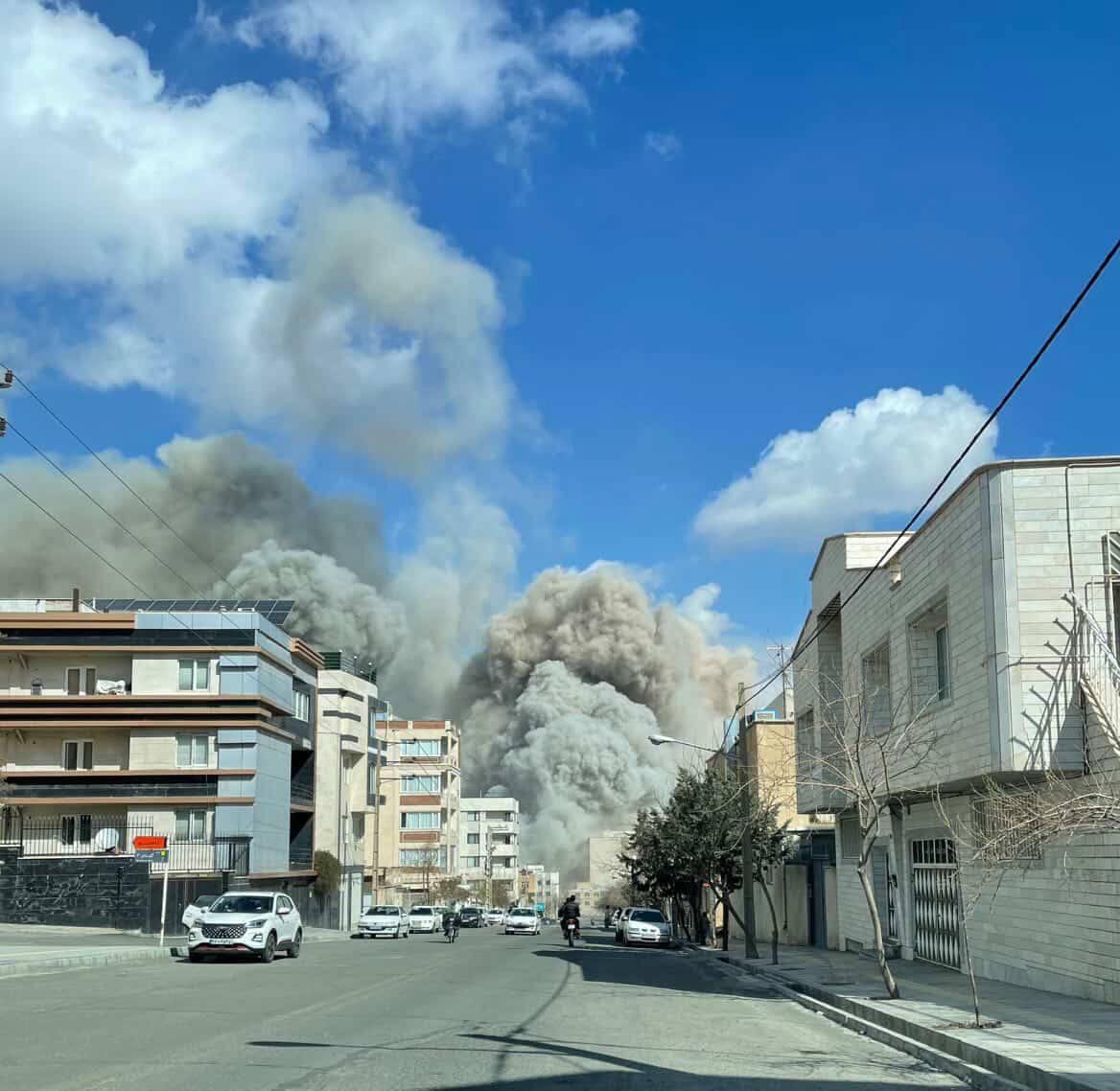 حملات گسترده اسرائیل به شهرهای کردنشین ایران