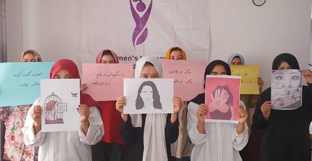 درخواست جنبش زنان به‌سوی آزادی برای تأمین بی‌قیدوشرط حقوق زنان