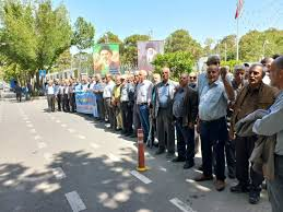 اعتراض بازنشستگان صنعت فولاد