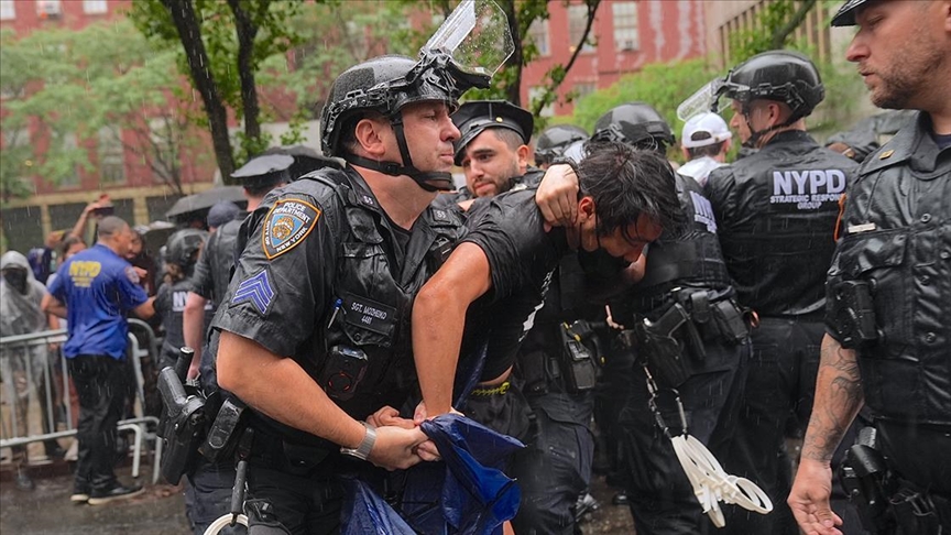 بازداشت ده‌ها معترض ضد جنگ در نیویورک