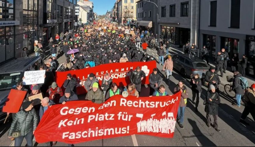 تجمع فعالان چپ ضدجنگ در بوخوم آلمان