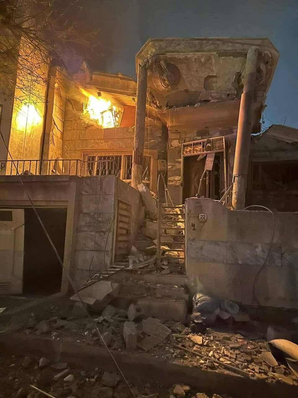 تداوم حملات پهپادی به مقر احزاب کُرد در اقلیم کردستان