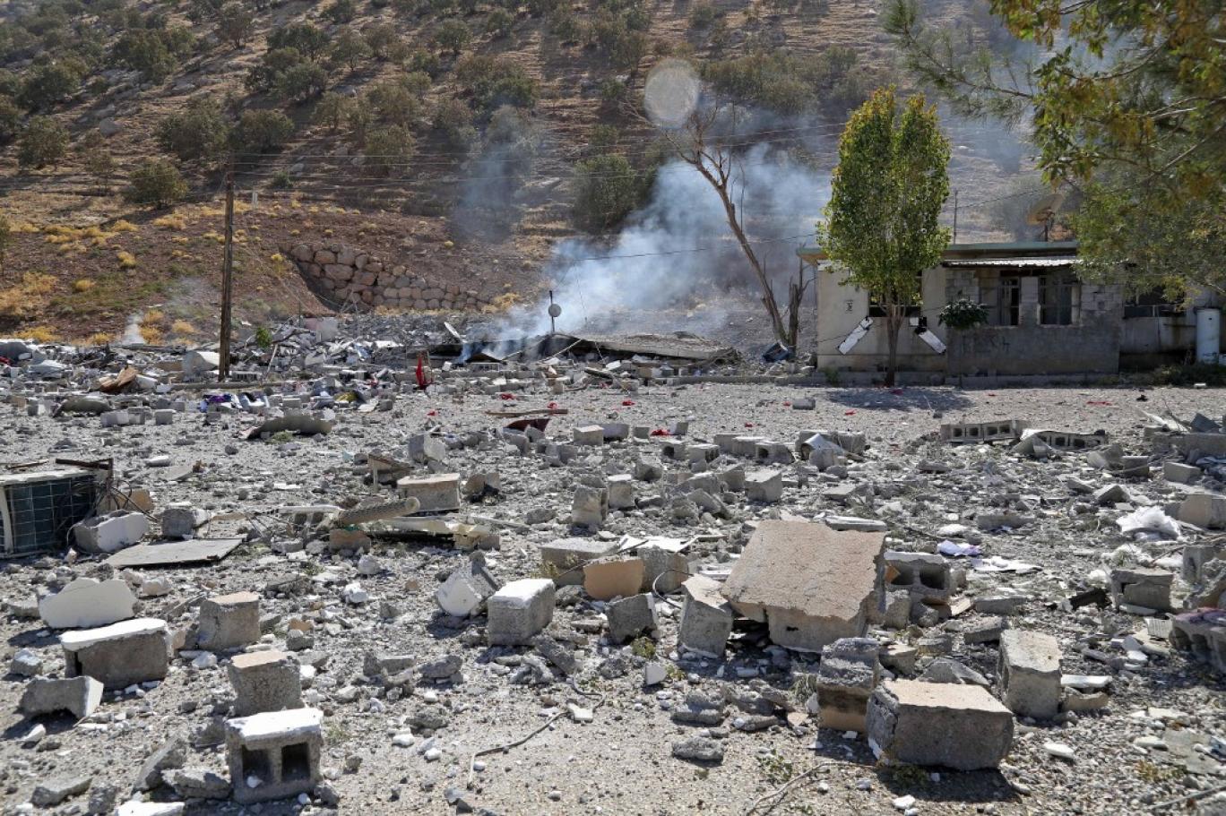 حمله پهپادی به اردوگاه کومه‌له در زرگویز اقلیم کردستان