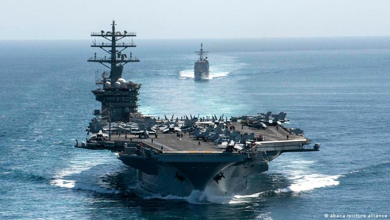 فرمان محاصره دریایی تنگه هرمز توسط آمریکا