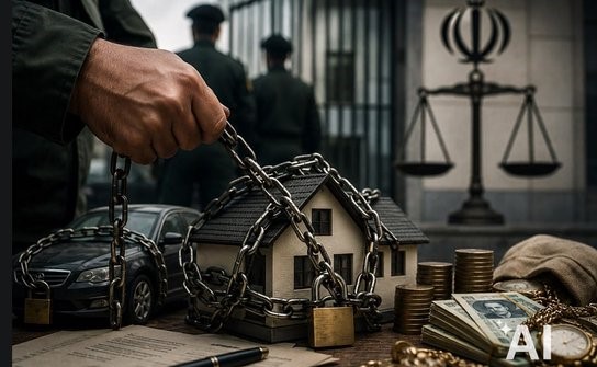 تداوم موج توقیف اموال شهروندان در ایلام