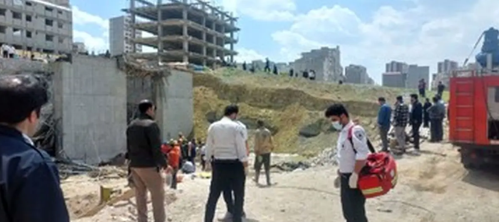 مرگ و مصدومیت ۷ کارگر ساختمانی در تبریز