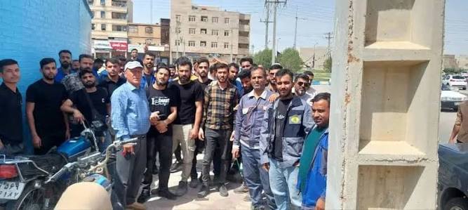 اعتراض کارگران اخراج شده پتروشیمی پتروناد