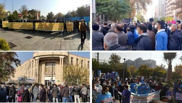 تجمع مالباختگان فرداد کار آمیتیس در تهران