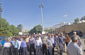 نارضایتی کارگران خدمات و فضای سبز نفت و گاز گچساران