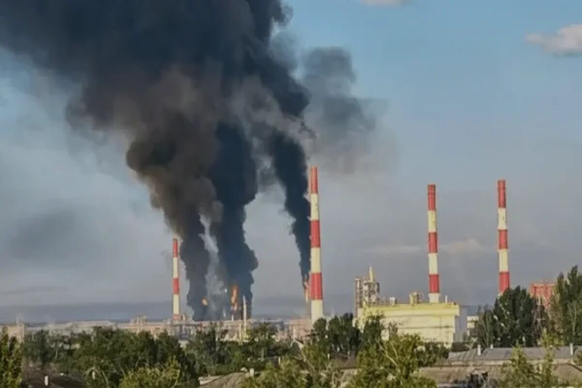 هدف قراردادن پالایشگاه نفتی مهم مسکو