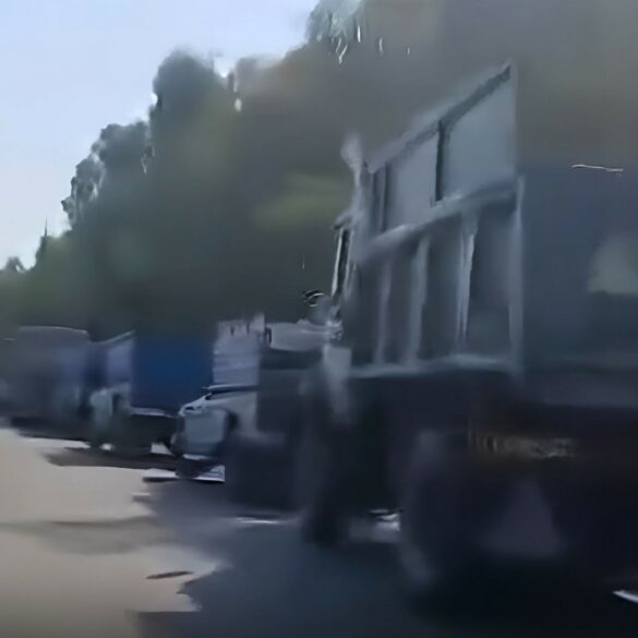اعتراض رانندگان ماشین آلات شهرداری بهبهان