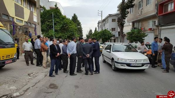 تجمع کارگران شرکت حفاری شمال