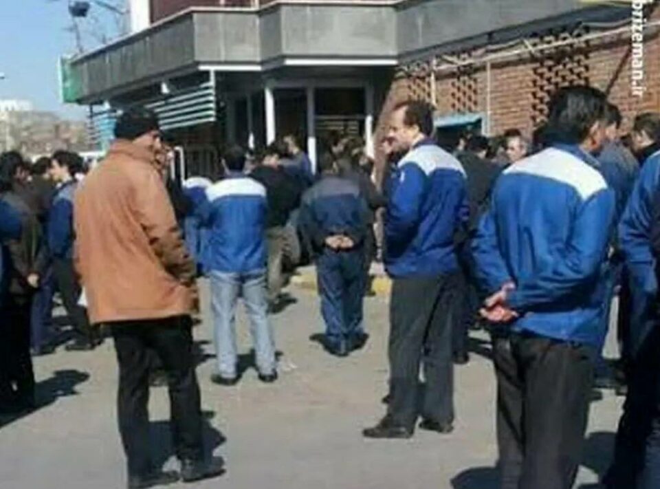 تداوم اعتصاب کارگران ریختهگری ماشینسازی تبریز1